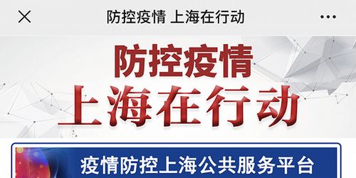 疫情防控上海公共服务平台 微信上线,可健康申报 在线咨询等